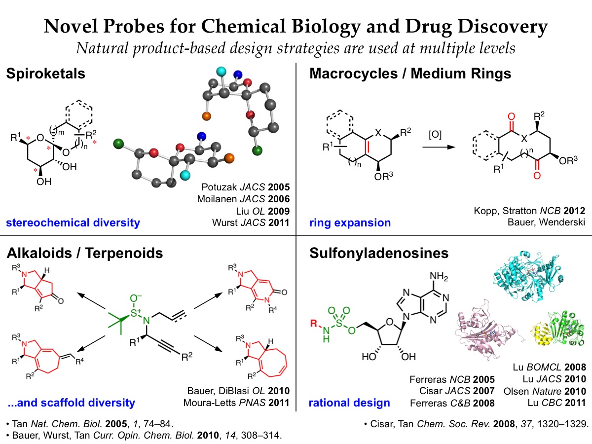 Natural product-based strategies for chemical biology and drug discovery