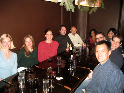 Tan Group Holiday Party 2007, diversity oriented synthesis, rational drug design, and chemical biology research