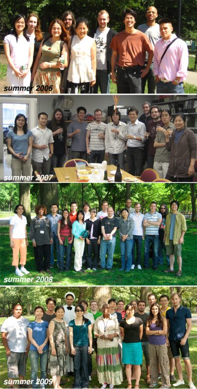 Lai lab, the first four summers