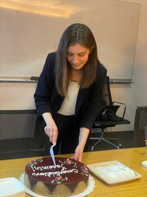 Farewell Yasemin : Yasemin defended her Thesis ! 