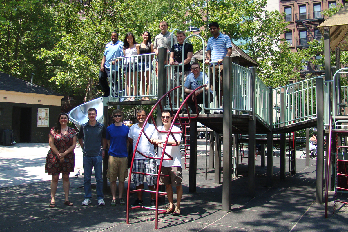 The Tan Group - June 21, 2012 -- (back row, from l): Tony Davis, Tracy Liu, Alyssa Verano, Todd Wenderski, Mike Stokes, Chris Stratton, Inder Sharma; (front row): Danielle Rose, Chris Gerry, Chris Evans, Gustavo Moura-Letts, Derek Tan.