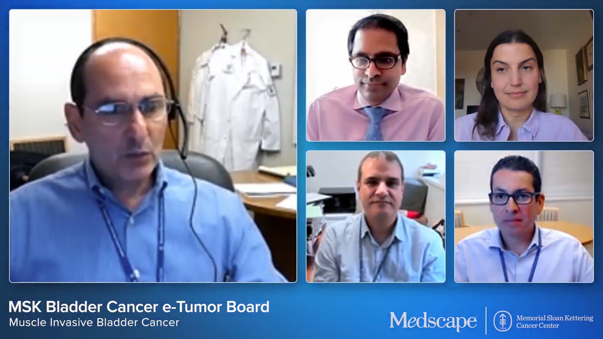 MSK e-Tumor Board Case 1: Muscle Invasive Bladder Cancer (MIBC)