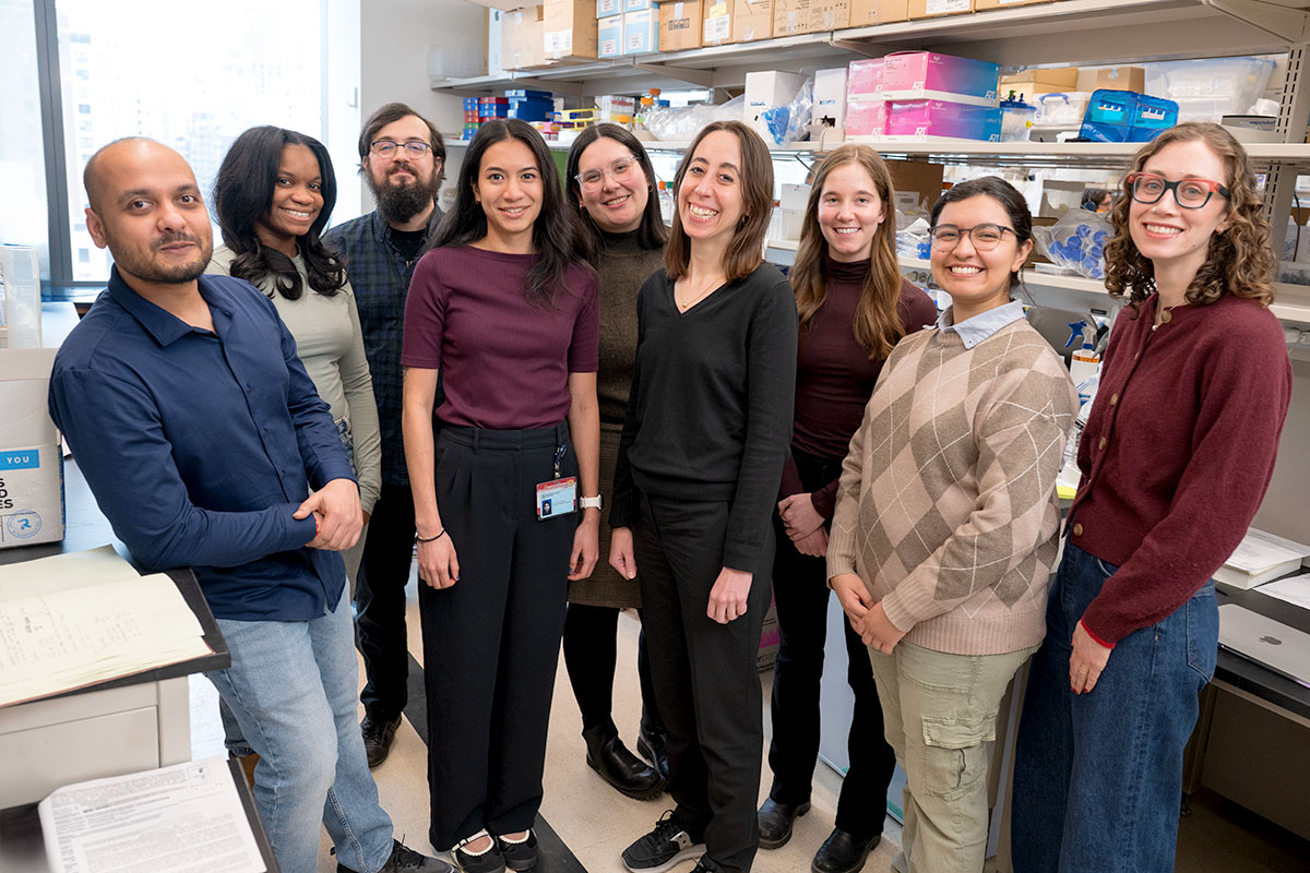 The Gabrielle Rizzuto Lab group photo