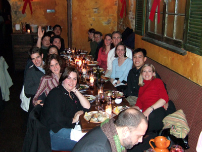 Group Holiday Dinner 2005, diversity oriented synthesis, rational drug design, and chemical biology research