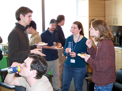 Justin, Chris, Shelly, diversity oriented synthesis, rational drug design, and chemical biology research