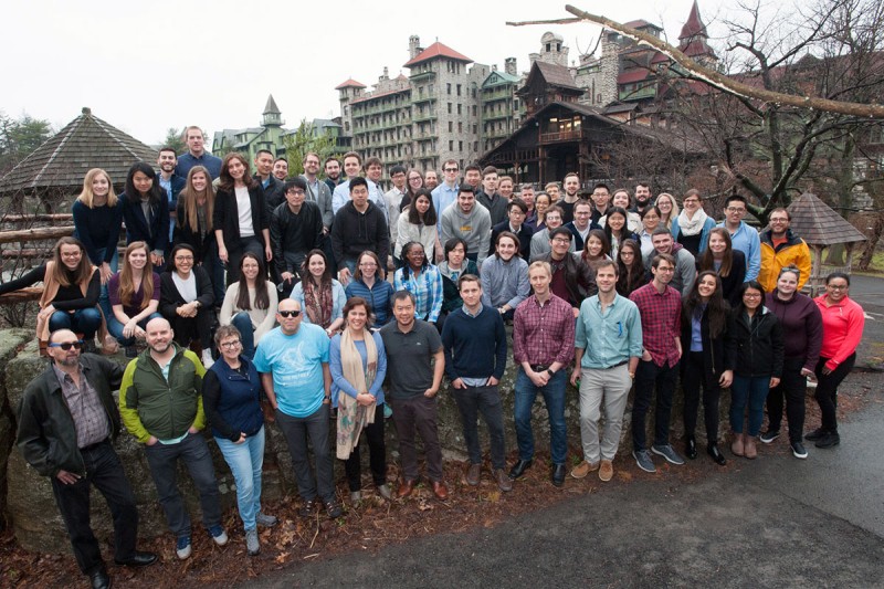 GSK students, faculty, and staff at mountain house