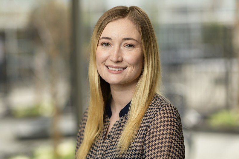 Paige Arnold, a graduate student in the Gerstner Sloan Kettering Graduate School of Biomedical Sciences (GSK)