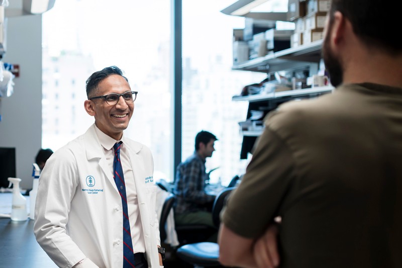 pancreatic surgeon and K12 alum Vinod Balachandran