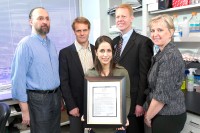 Pictured: Ken Marians, Lorenz Studer, Greg Safko, Susan Bancroft & Yvonne Gruber