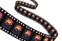 An illustration of a reel of film