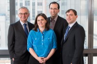 Pictured: José Baselga, Agnès Viale,  Michael Berger & David Solit