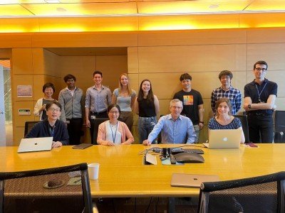 Congratulations: Our first in person lab meeting for 2021! 